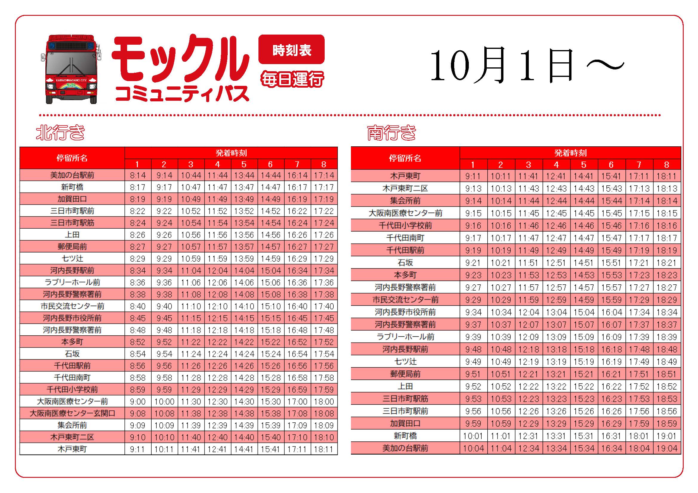 モックル コミュニティバス