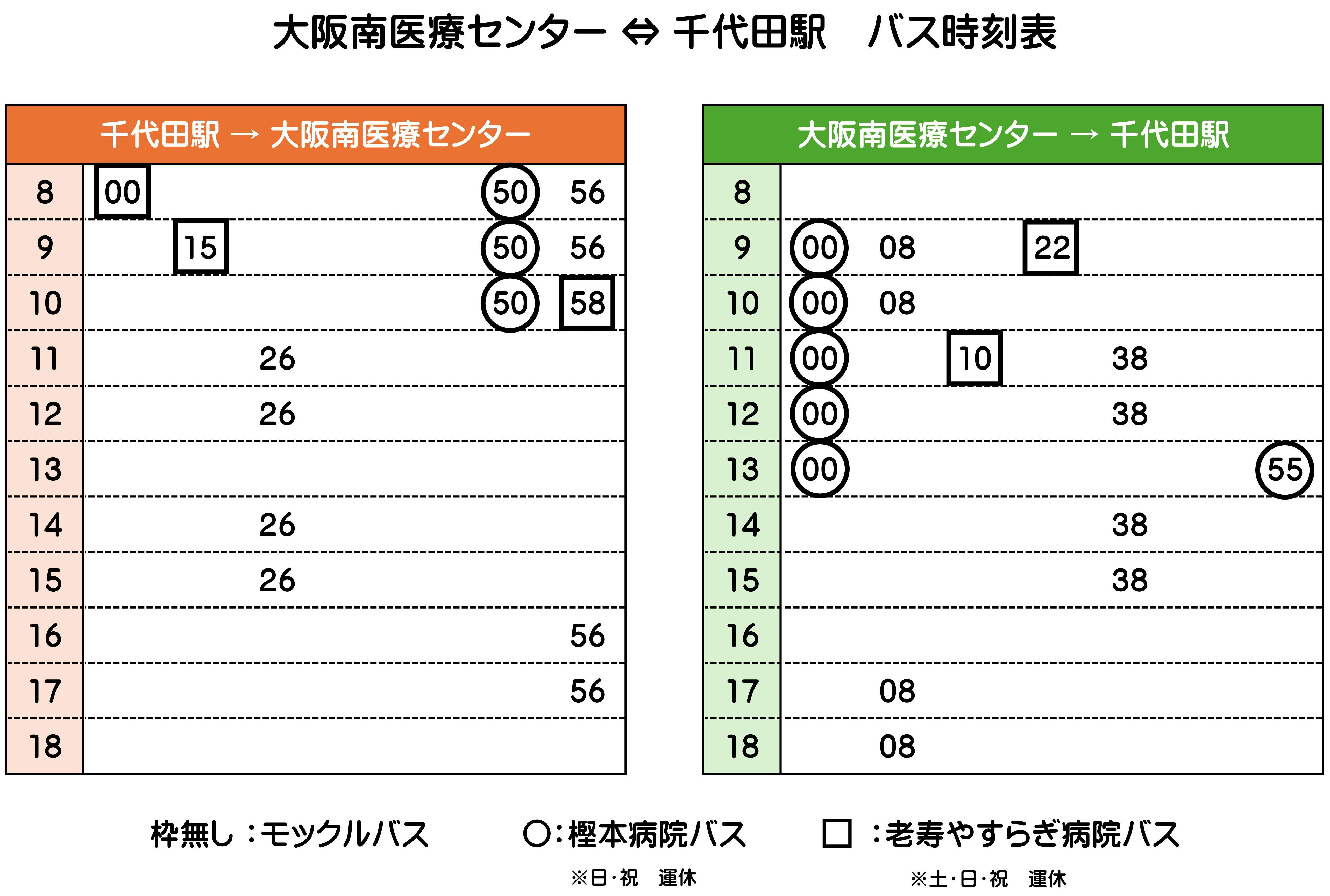 バス時刻表画像